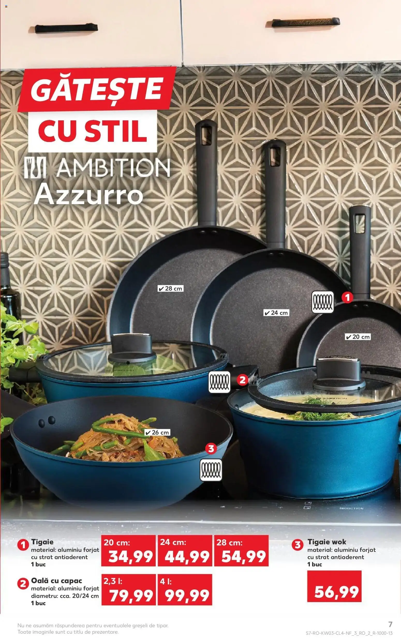 Noul catalog Kaufland – valabil de la 14.01.2026 | Pagină: 7 | Produse: Tigaie, Oală
