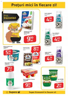 Catalog Supeco – valabil de la 24.07.2025 | Pagină: 4 | Produse: Cașcaval, Mici, Banane, Căpșuni
