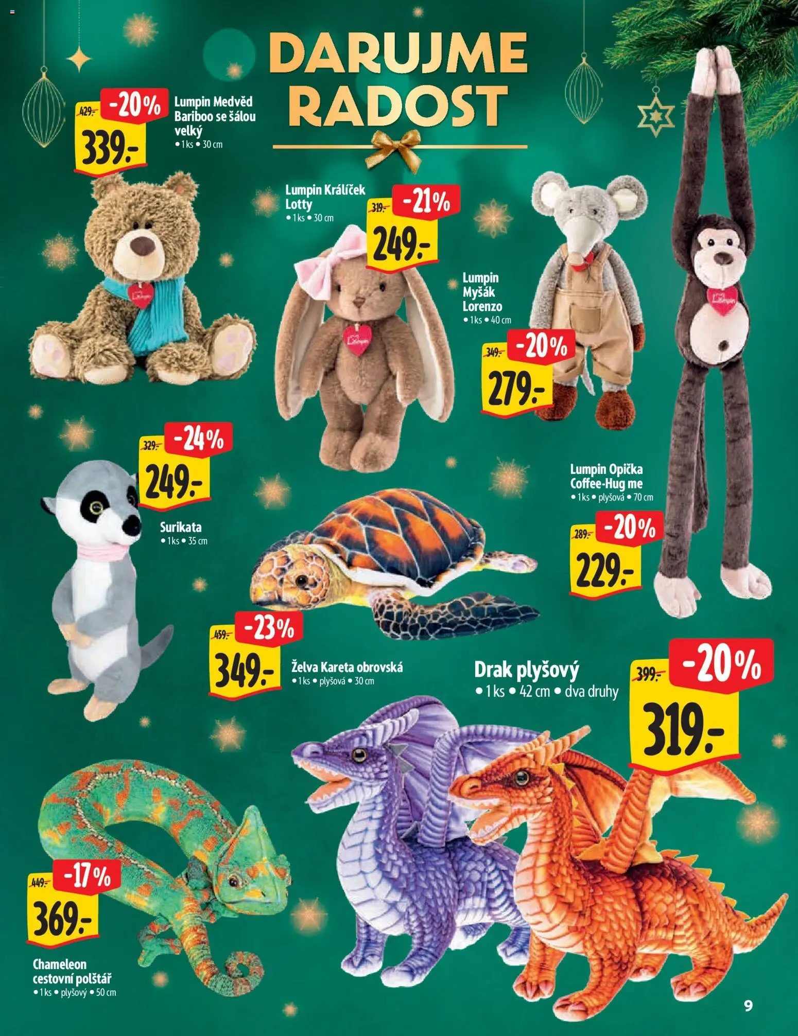 Albert katalog - Hypermarket - Vánoce od 12.11.2025 | Strana: 9 | Produkty: Cestovní polštář, Polštář