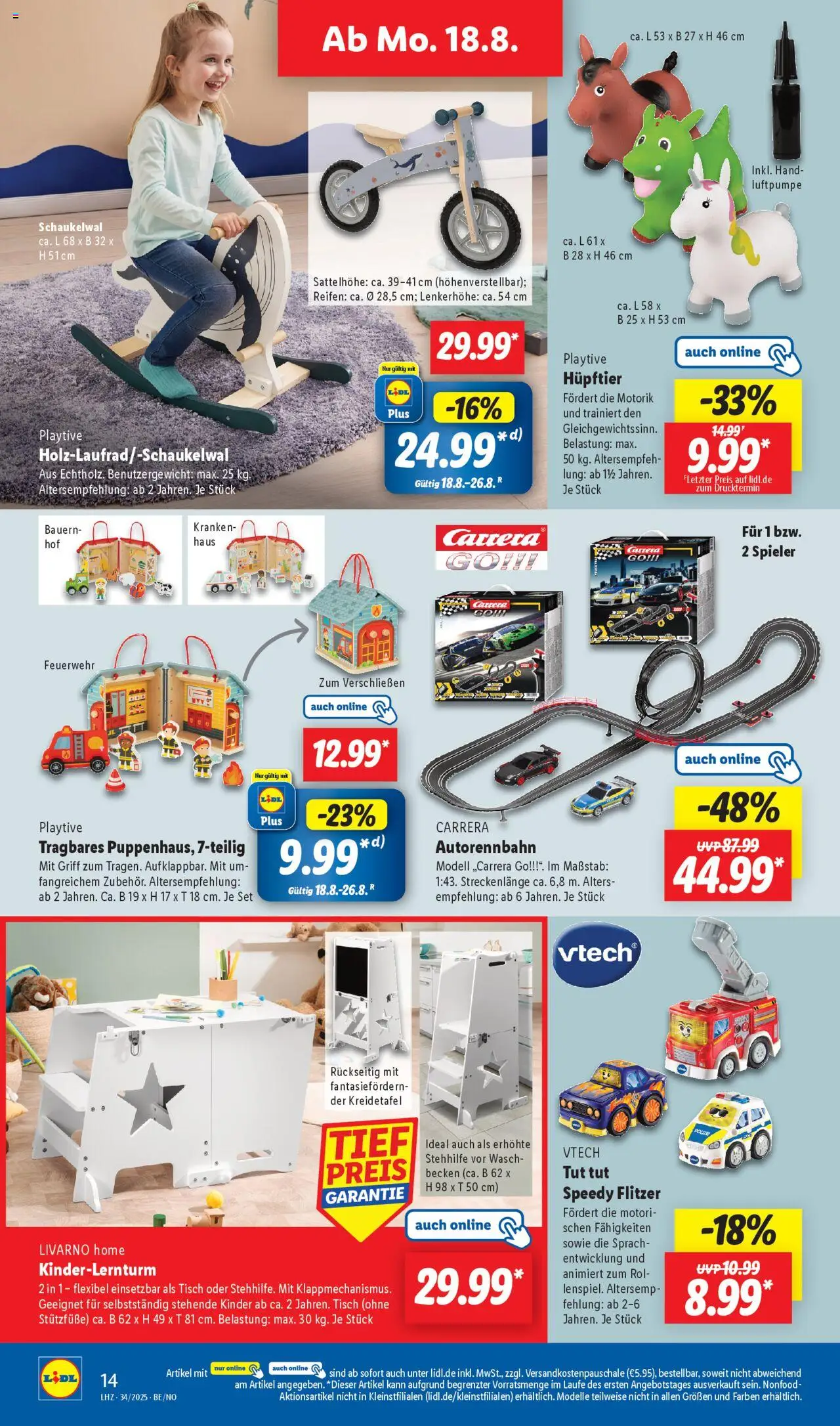 Lidl Prospekt Holzminden - gültig ab dem 18.08.2025 | Seite: 6 | Produkte: Tisch, Luftpumpe