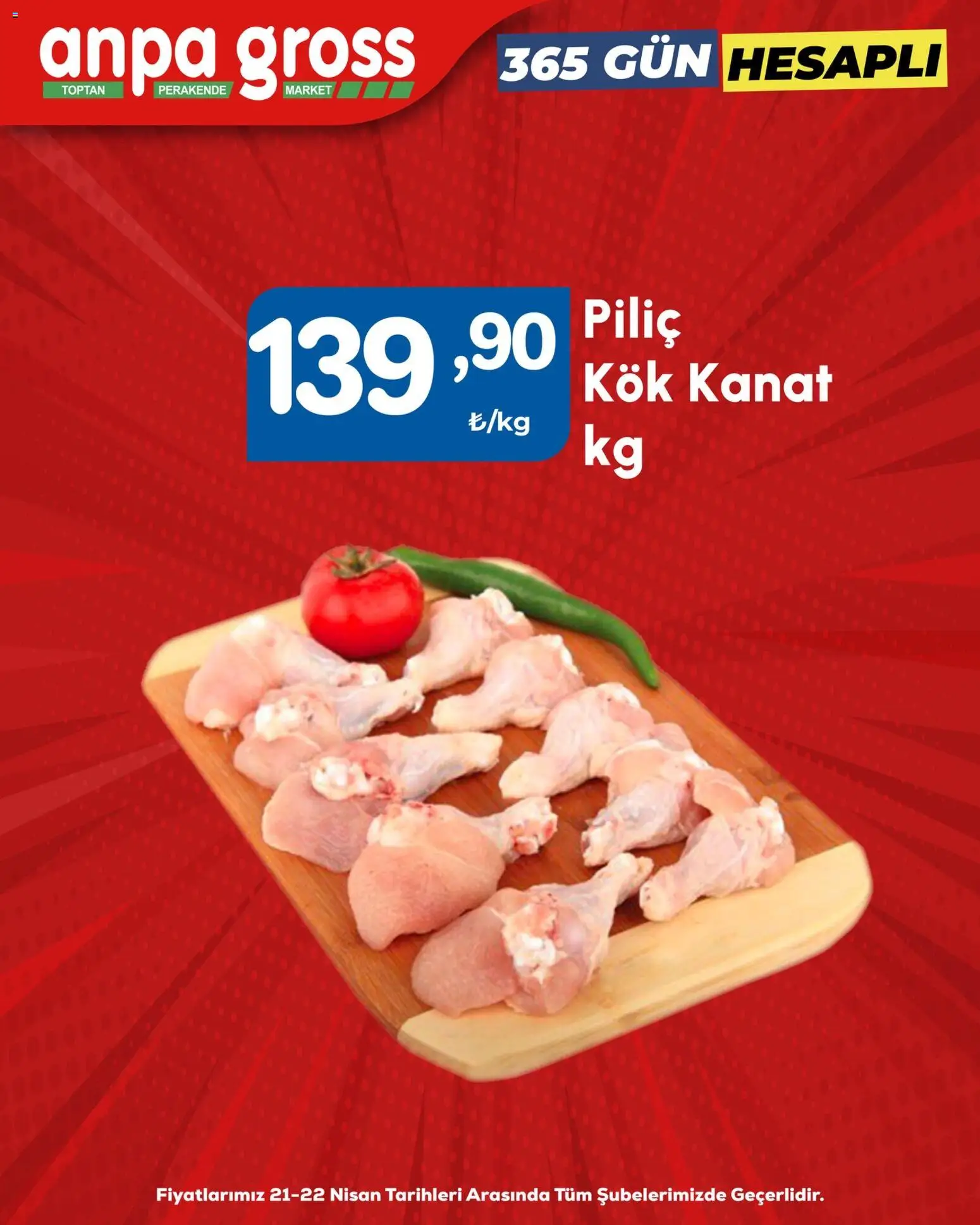 Anpa Gross - Piliç - 21.04.2026 tarihinden itibaren geçerlidir | Sayfa: 2 | Ürünler: Piliç