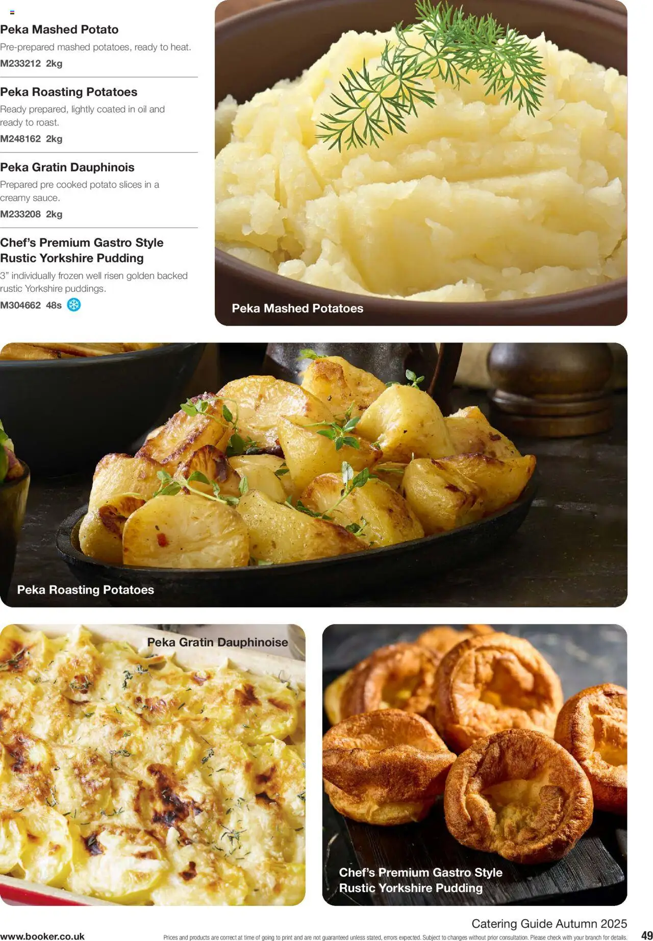 {H1} | Page: 49 | Products: Oil, Potatoes, Pudding