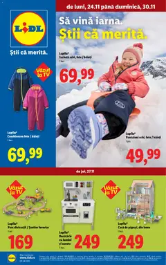 Ofertele Lidl valabile de la 24.11.2025
