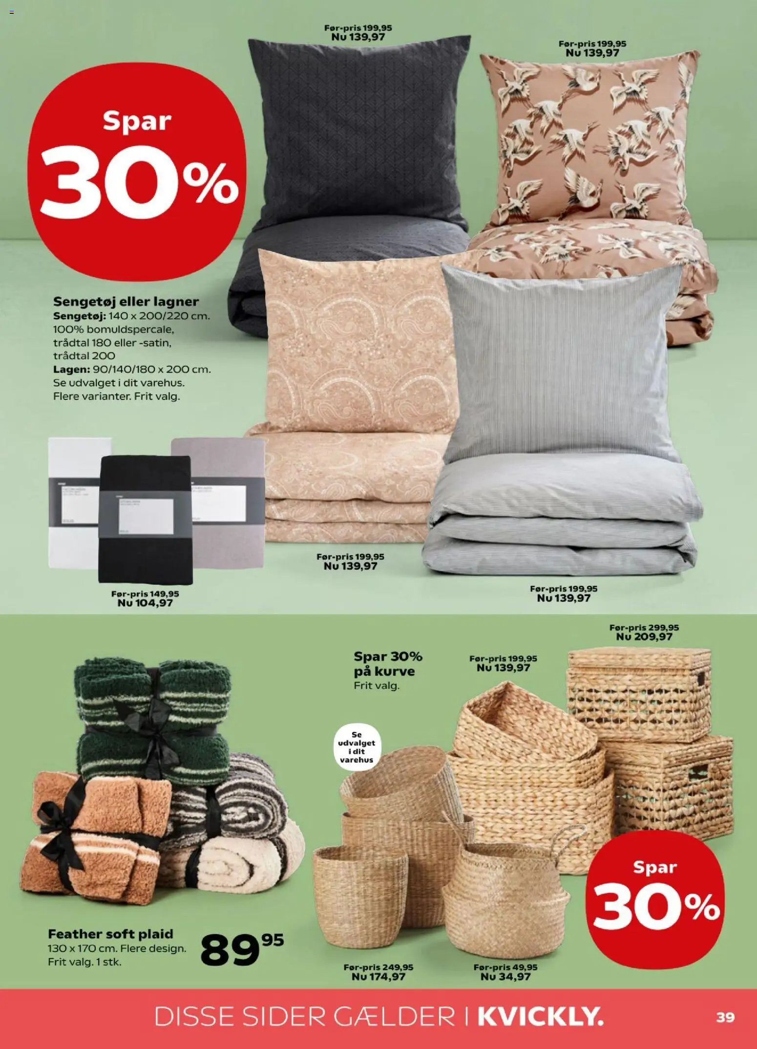 Kvickly tilbudsavis – gyldig fra 24.04.2026 | Side: 41 | Produkter: Lagner