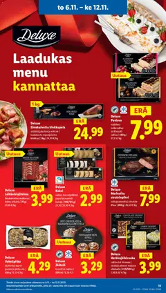 Lidl-mainoslehti voimassa 06.11.2025 alkaen | Sivu: 15