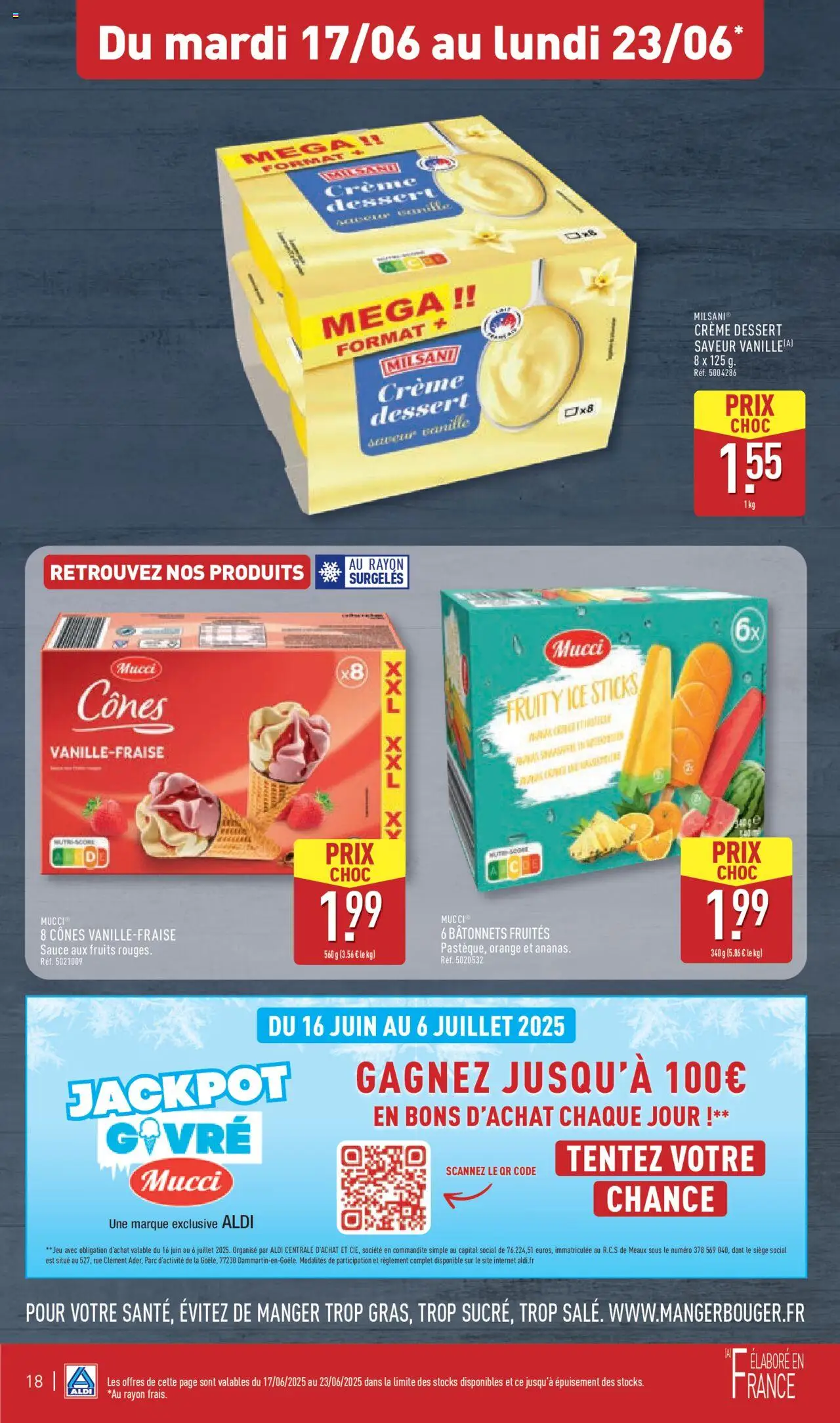  | Page: 21 | Produits: Orange, Cônes, Crème