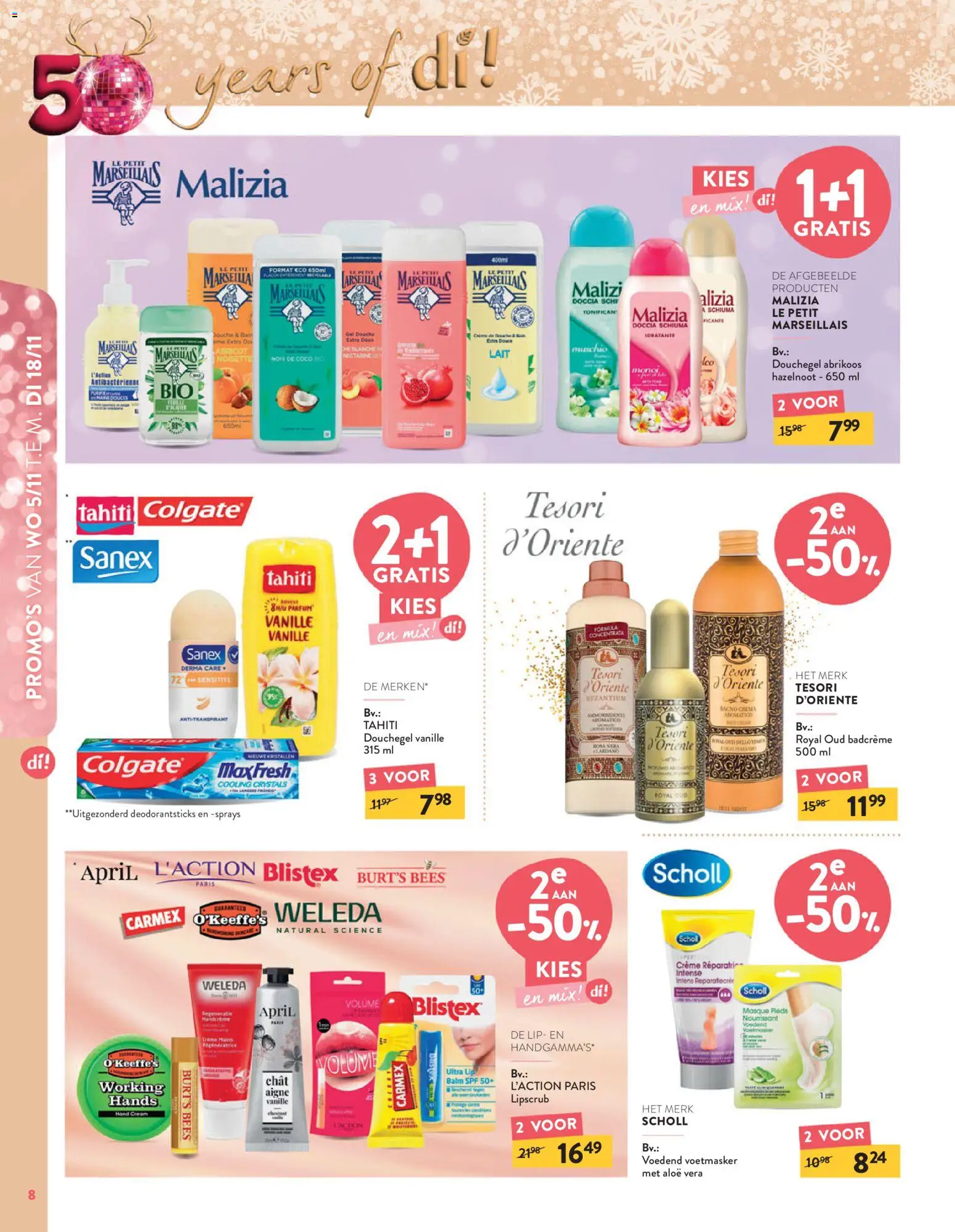 {H1} | Pagina: 8 | Producten: Gel, Abrikoos, Crème, Douchegel