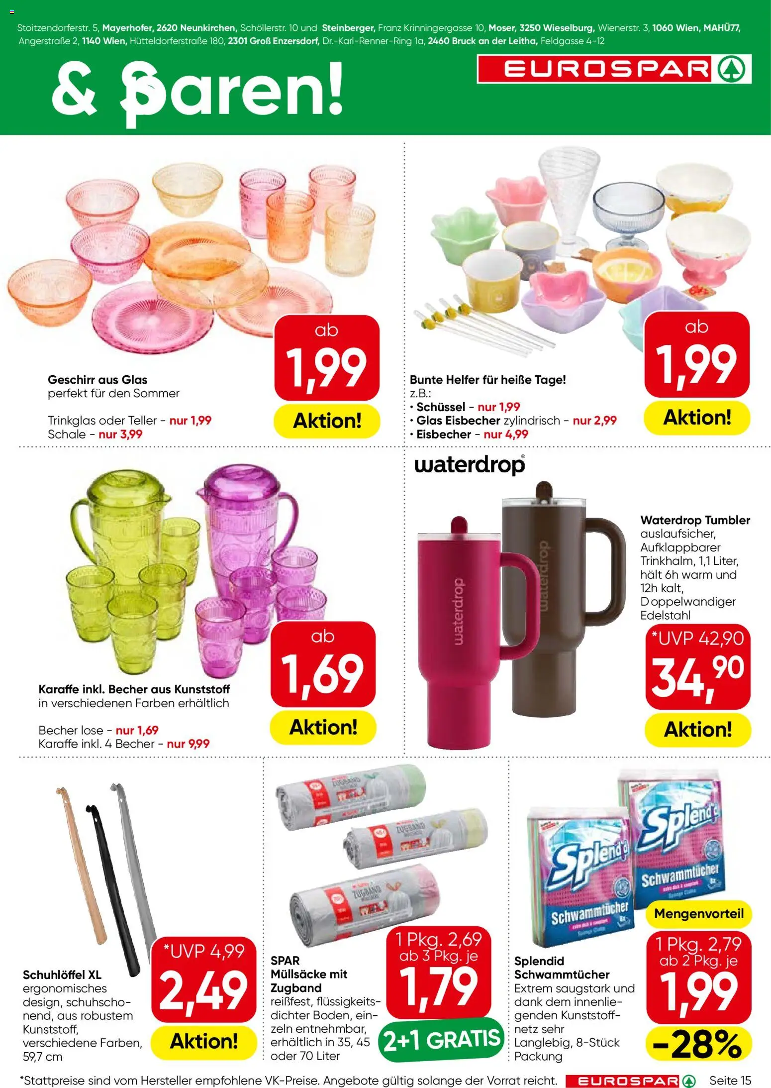 Eurospar Flugblatt gültig ab 23.04.2026 | Seite: 15