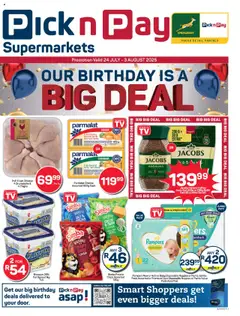 Preview of Pick n Pay specials valid from 24.07.2025