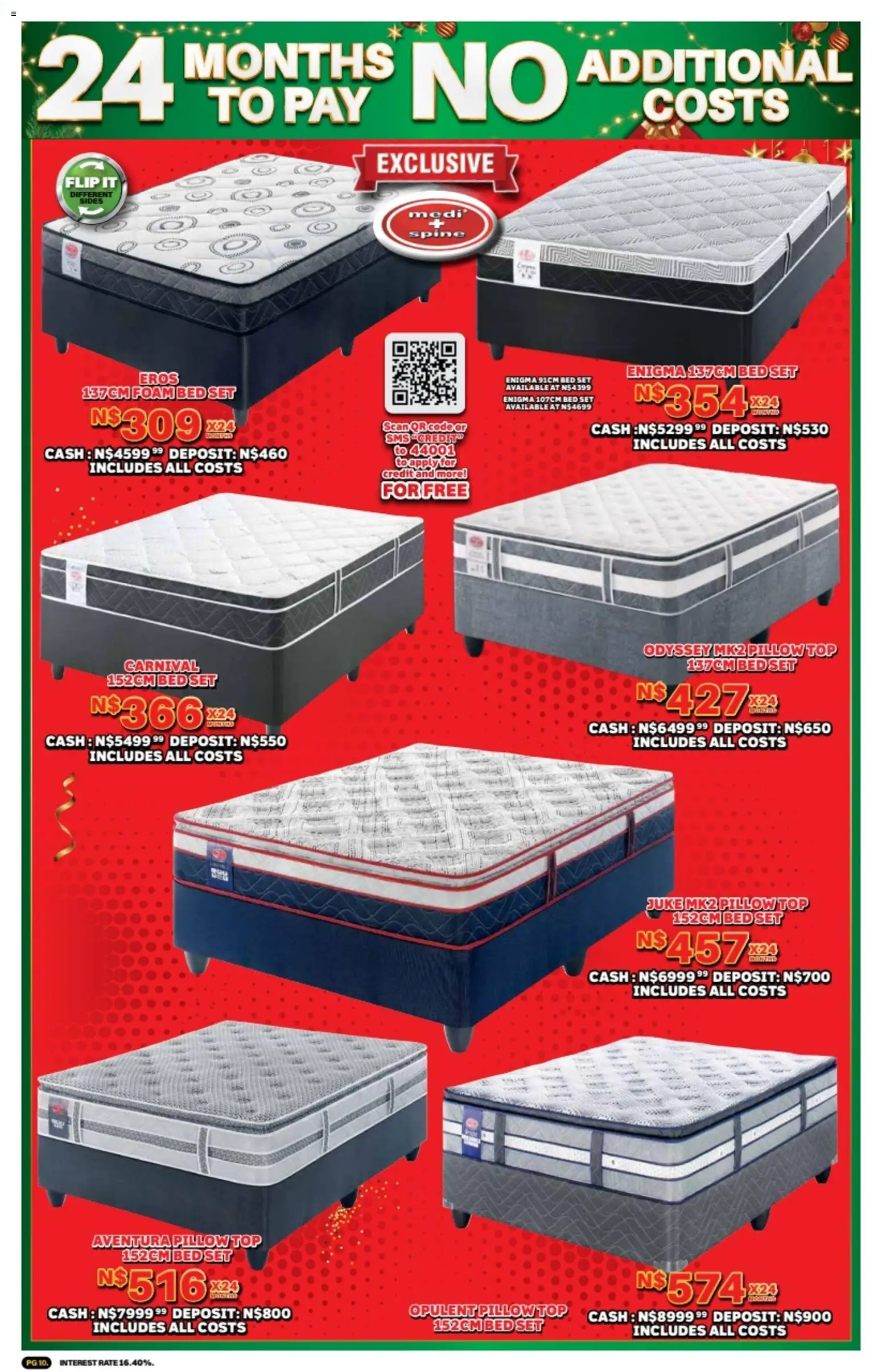 New Lewis Stores catalogue – valid from 10.11.2025 | Page: 10 | Products: Bed, Pillow, Foam