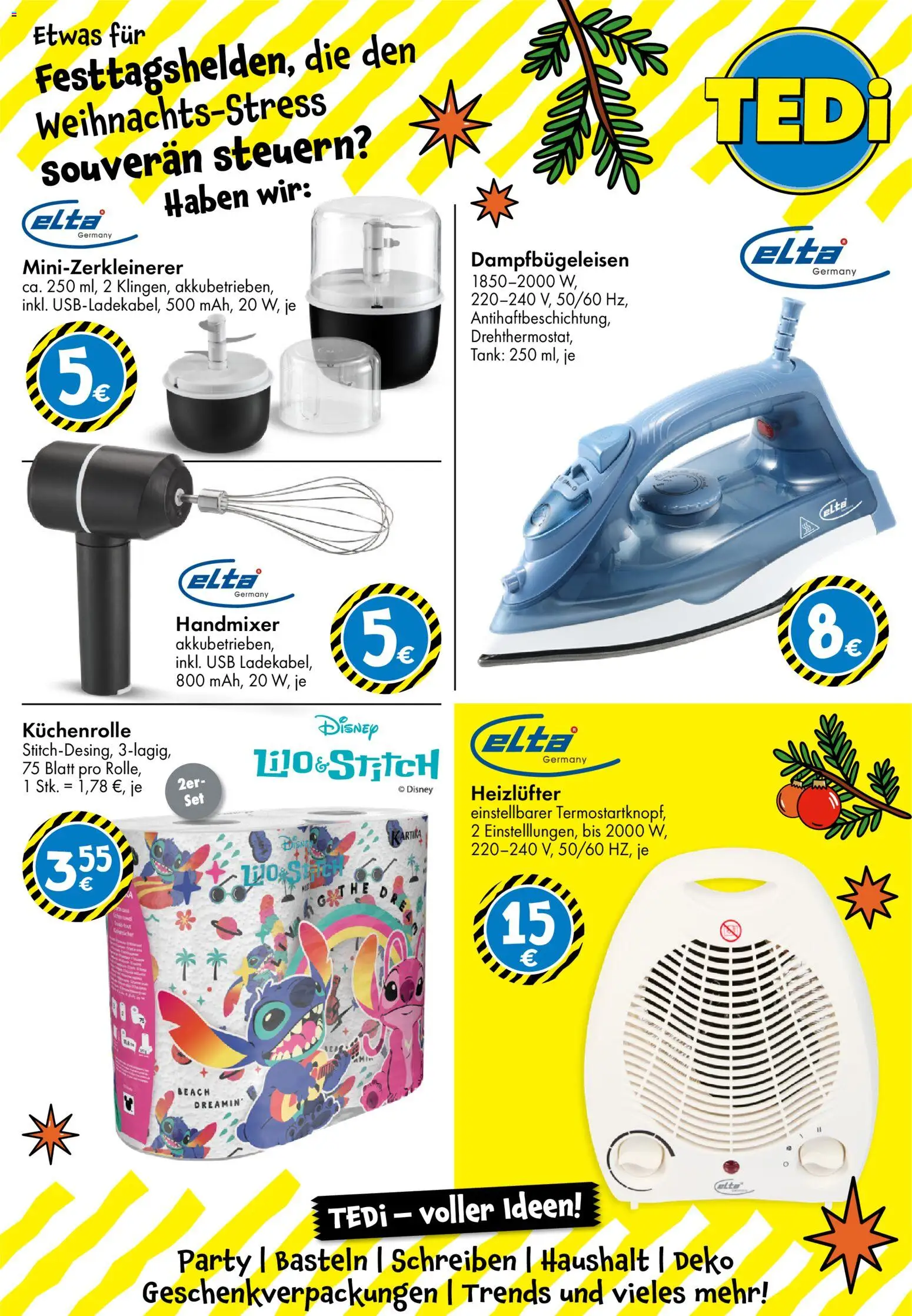 TEDi Flugblatt gültig ab 07.11.2025 | Seite: 34 | Produkte: USB