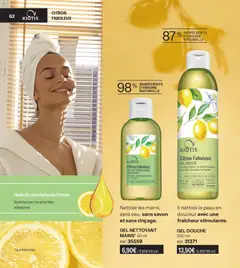 Stanhome - Prévisualisation de GEL DOUCHE 200 ml, Il nettoie la peau en douceur avec une fraîcheur stimulante. valide à partir de 10.11.2025 | Page: 62