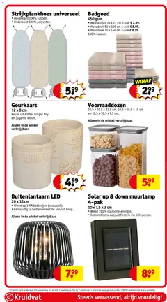 Kruidvat folder week 11 - Voorbeeld van een folder van Kruidvat, geldig van 10.03.2026 | Pagina: 82 | Producten: Kan, Lamp, Handdoek, Batterijen