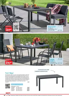 Bauhaus Freizeit im Garten ab 01.05.2026 gültig | Seite: 36 | Produkte: Sessel, Tisch