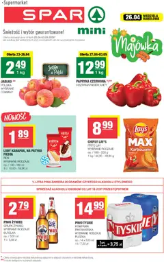 Pogląd oferty "Spar gazetka - Mini" - ważna od 22.04.2026