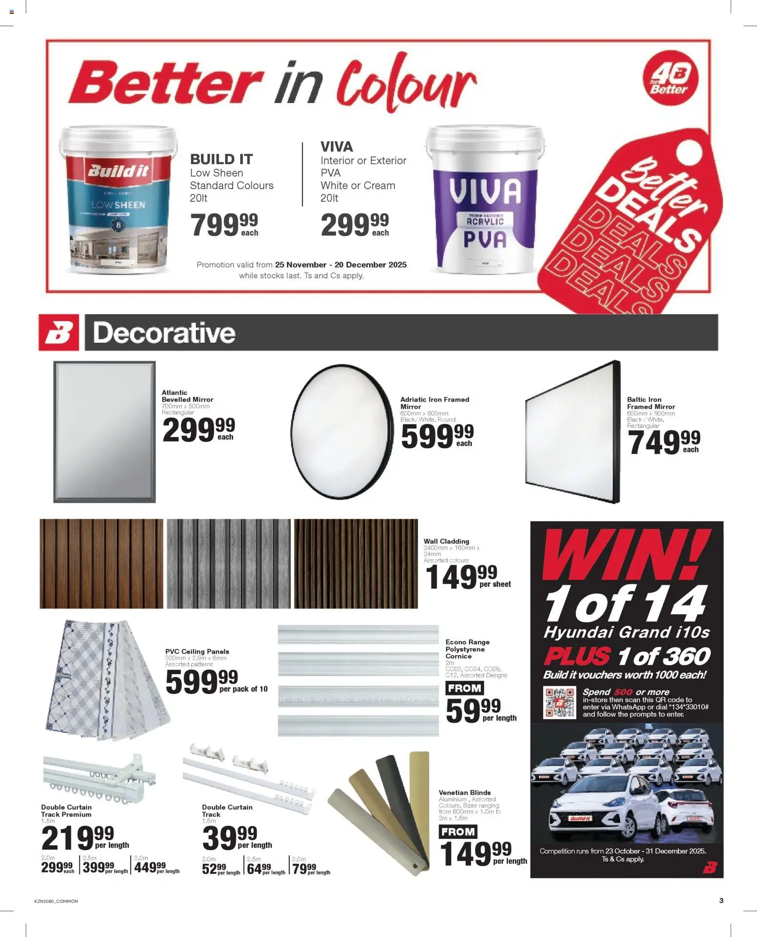 New Build It catalogue – valid from 25.11.2025 | Page: 3