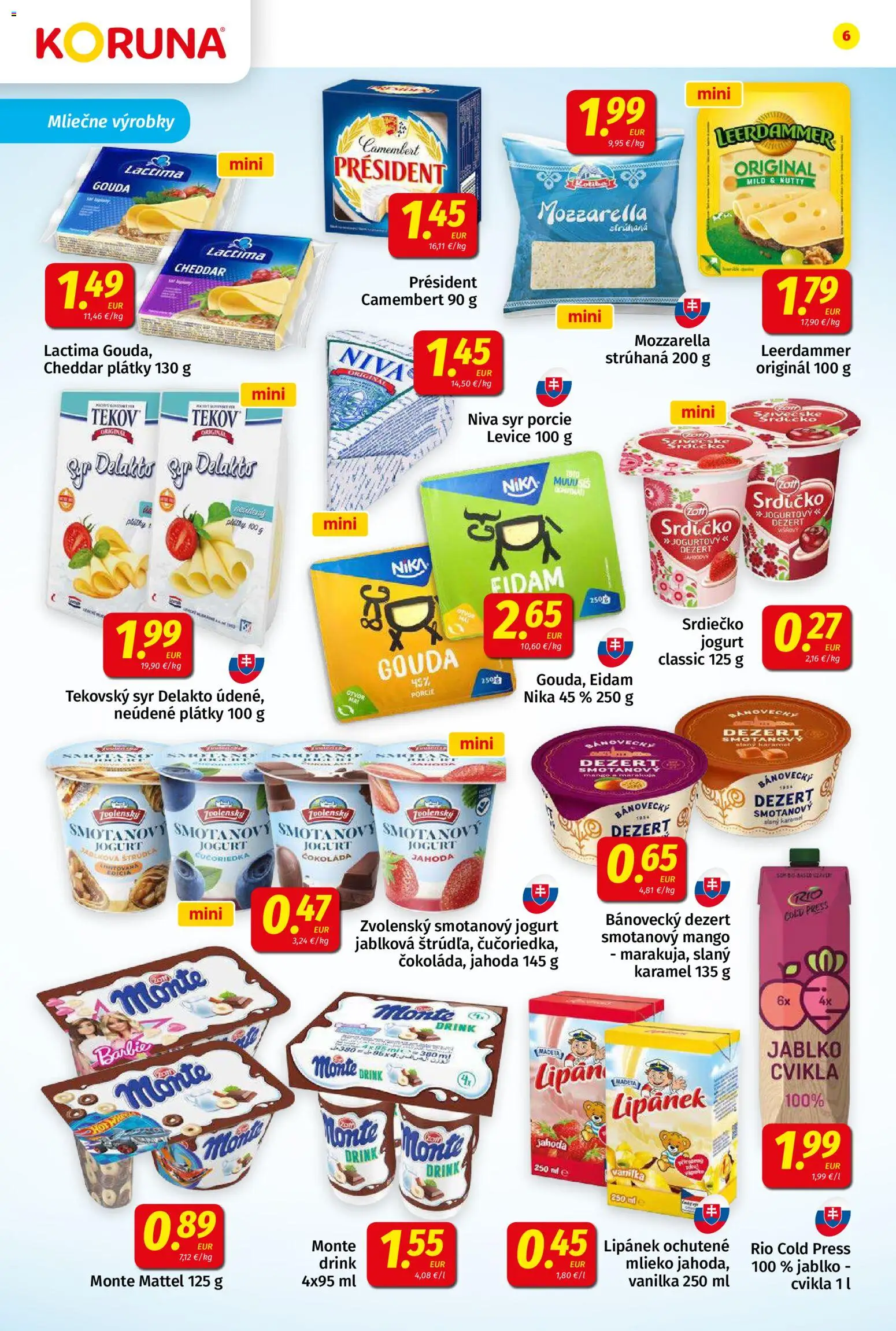 Nové Koruna akcie – leták je platný od 05.12.2025 | Strana: 6