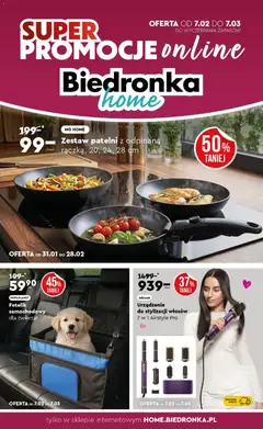 Pogląd oferty "Biedronka gazetka - Home" - ważna od 07.02.2026
