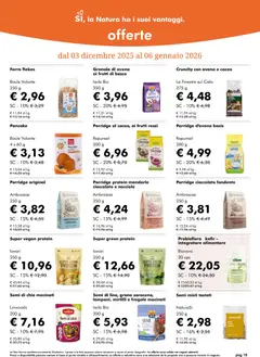 Anteprima del volantino Volantino Natura Sì	 valido a partire dal 03.12.2025 | Pagina: 18 | Prodotti: Cioccolato, Fragole, Mirtilli, Integratore alimentare