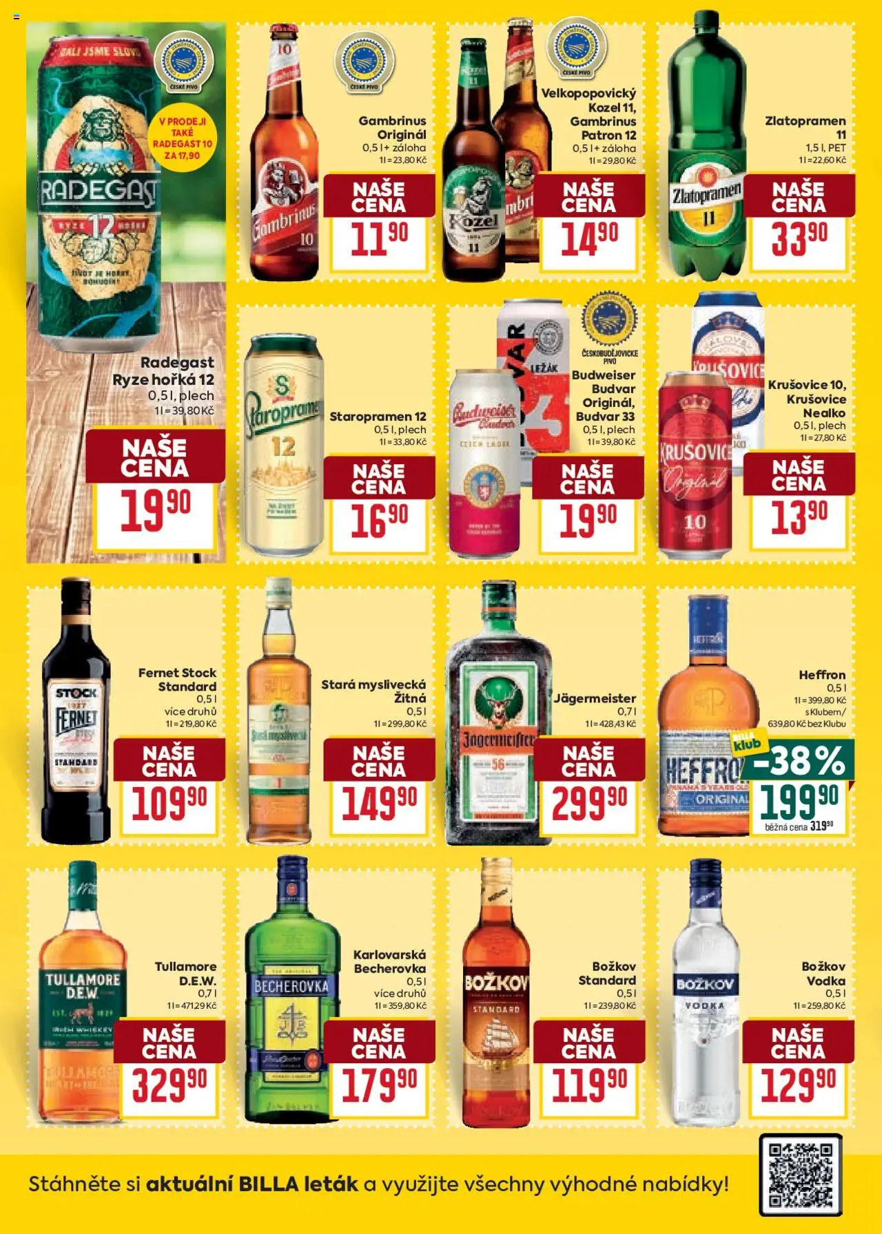 Billa Velký leták od 25.06.2025 | Strana: 26 | Produkty: Rum, Pivo, Rýže, Krušovice