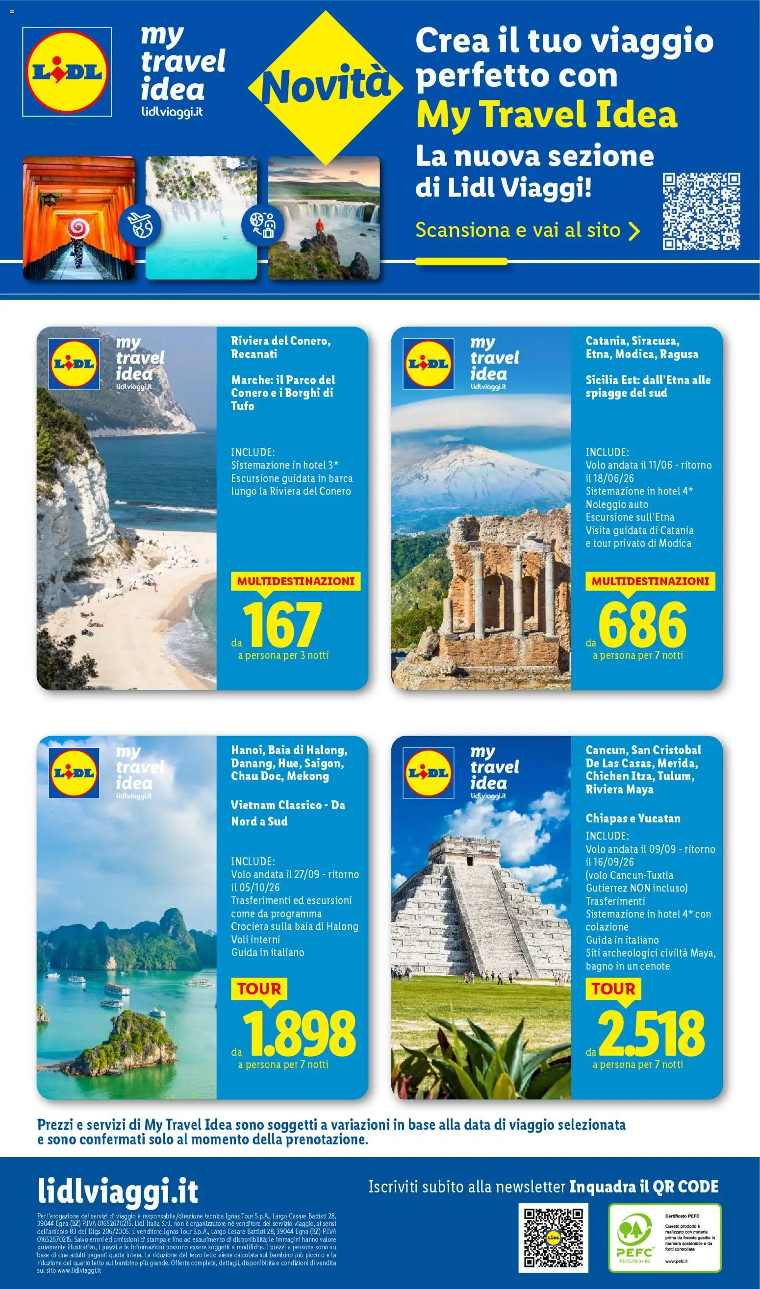 Volantino Lidl del 01.03.2026 | Pagina: 12 | Prodotti: Data, Stampa, Letto, Bagno