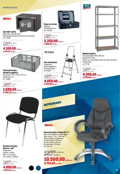 Metro katalog  - pregled Metro kataloga - važi od 19.03.2026 | Strana: 15 | Proizvode: Fotelja, Polica, Stolica, Merdevine