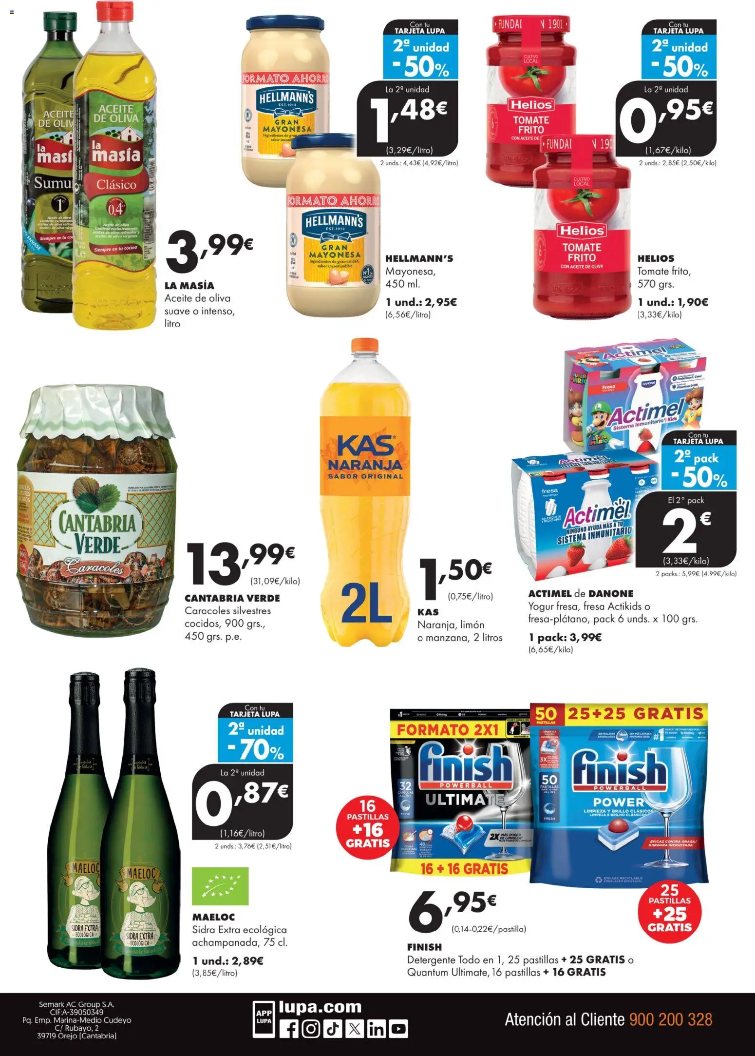 Lupa Supermercados folleto │ válido desde el 11.12.2025 | Página: 4 | Productos: Detergente, Aceite, Aceite de oliva, Funda