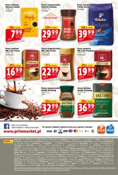 Pogląd oferty "Prim Market Gazetka" - ważna od 30.10.2025 | Strona: 16 | Produkty: Kawa ziarnista, Tchibo exclusive, Tchibo, Por