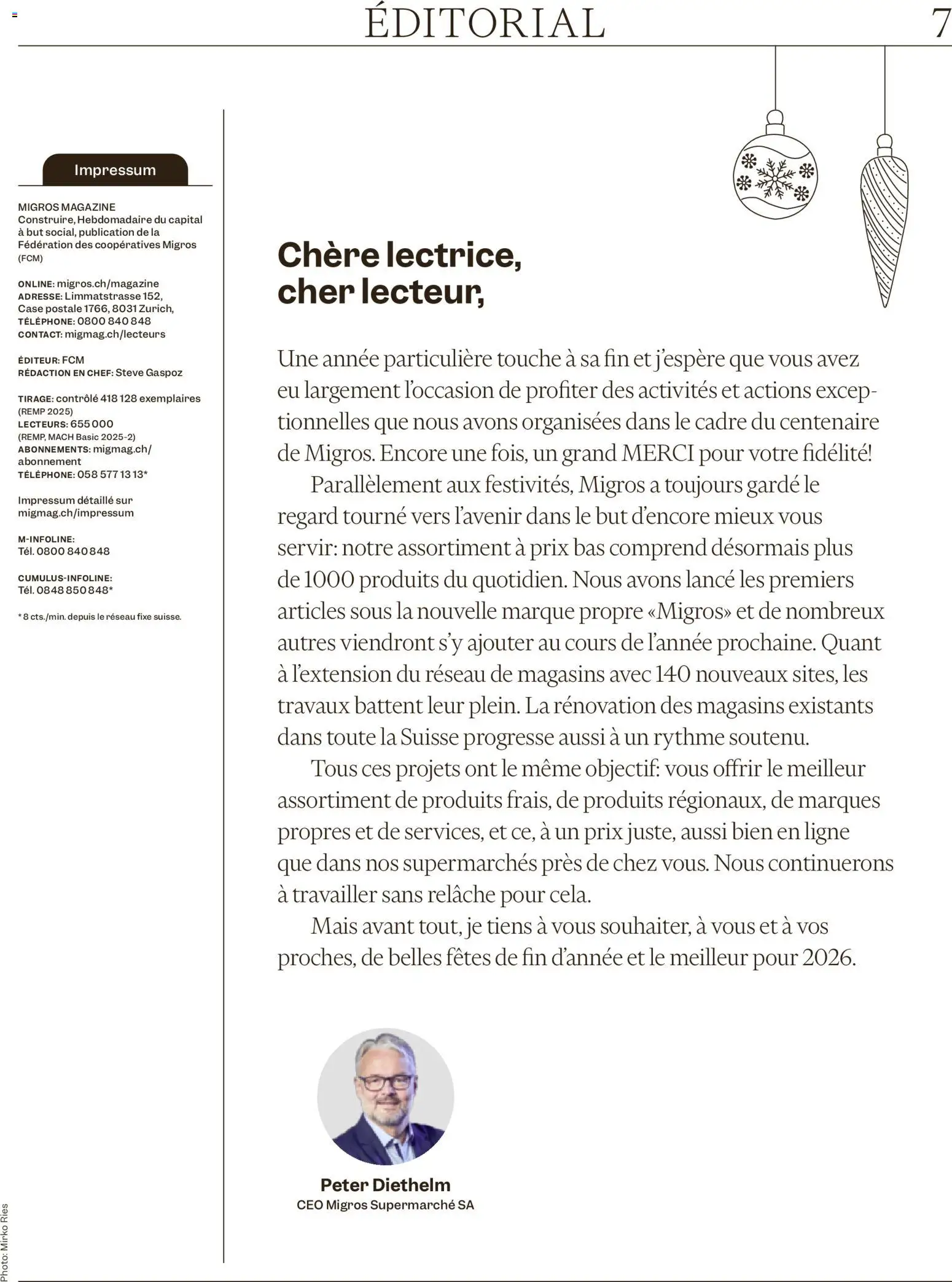 Migros Magazin FR – gültig ab 22.12.2025 | Seite: 7