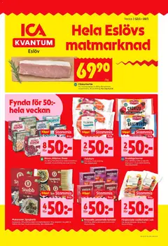 ICA Kvantum - Eslöv - Förhandsvisning av reklamblad från butik ICA Kvantum aktuell från 12.01.2026