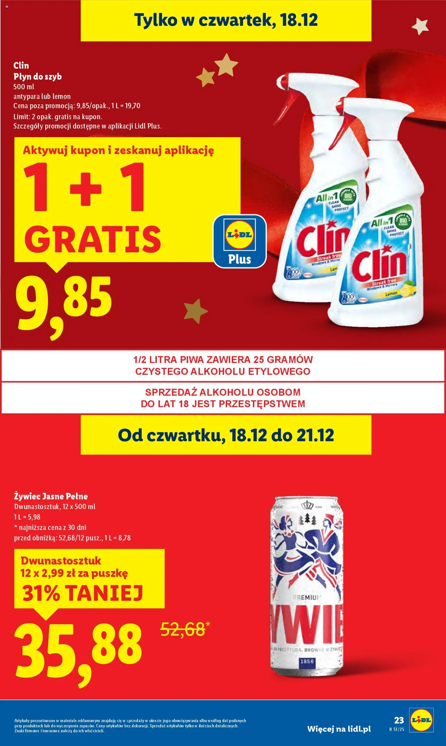 Lidl Gazetka od 18.12.2025 | Strona: 23 | Produkty: Cleaner