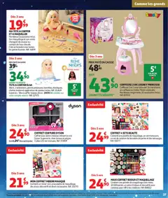 Auchan - Prévisualisation de Auchan - La fabuleuse mission de Noël valide à partir de 17.10.2025 | Page: 27 | Produits: Maquillage, Brosse, Miroir, Bijoux