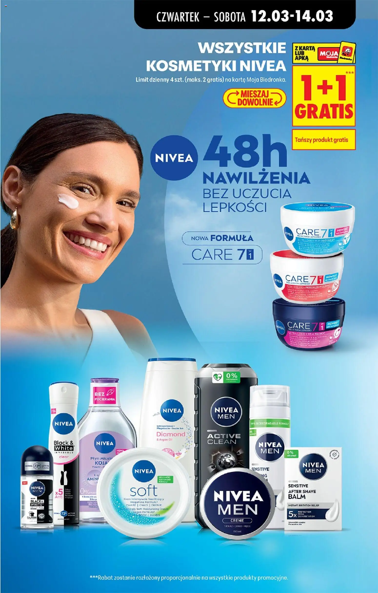 Biedronka Polsko leták - Codziennie niskie ceny od 12.03.2026 | Strana: 73 | Produkty: Vegan, Nivea, Krém, Body