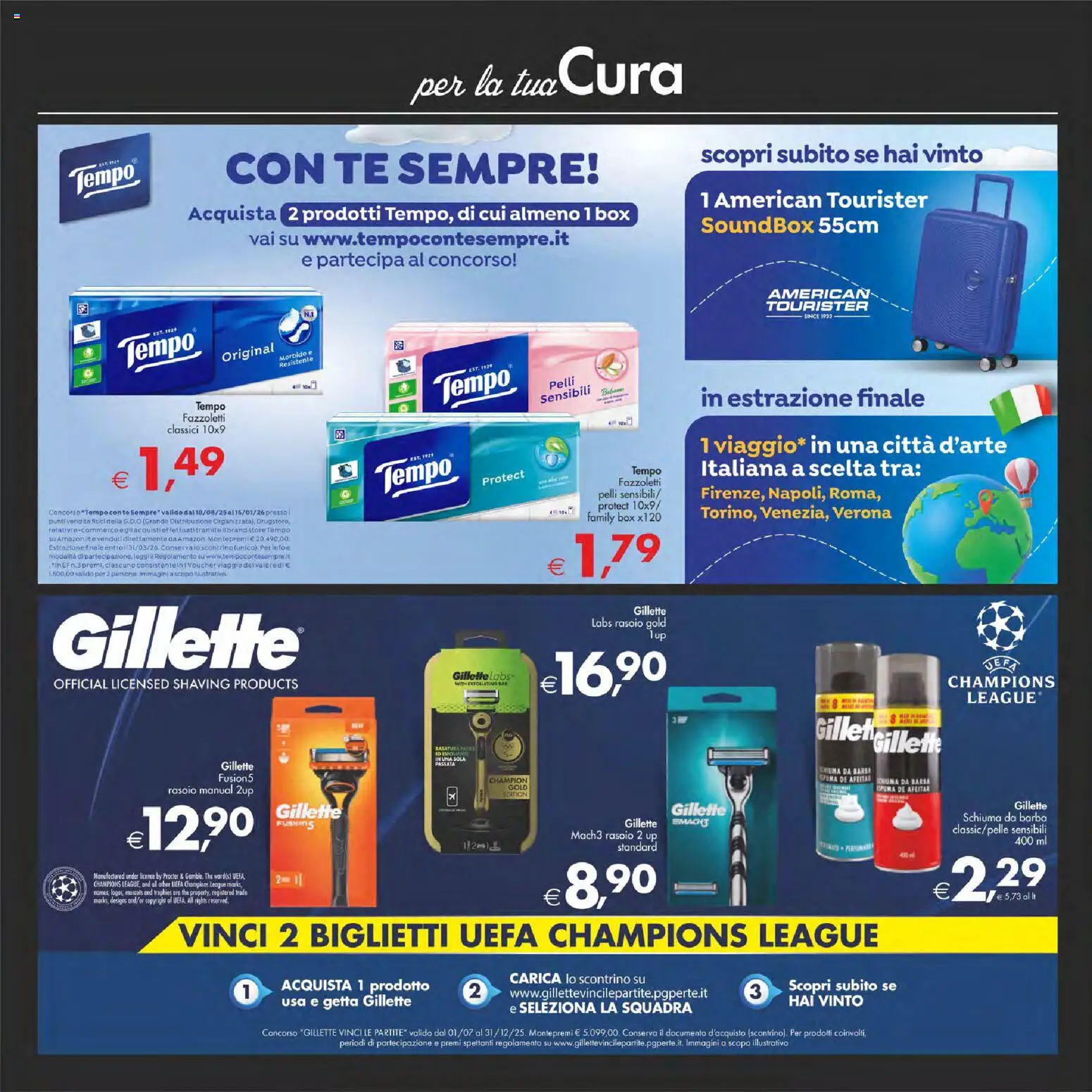 Volantino Decò del 16.12.2025 | Pagina: 42 | Prodotti: Schiuma da barba, Rasoio, Tè, The