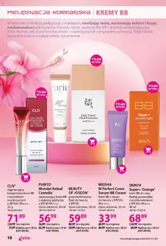 Pogląd oferty "CLIV regenerujący kolagenowy krem BB z komórkami macierzystymi z SPF50+ PA+++, 35 g, Regenerating collagen BB cream with stem cells, SPF50+ PA+++, 35 g" - ważna od 01.10.2025 | Strona: 18
