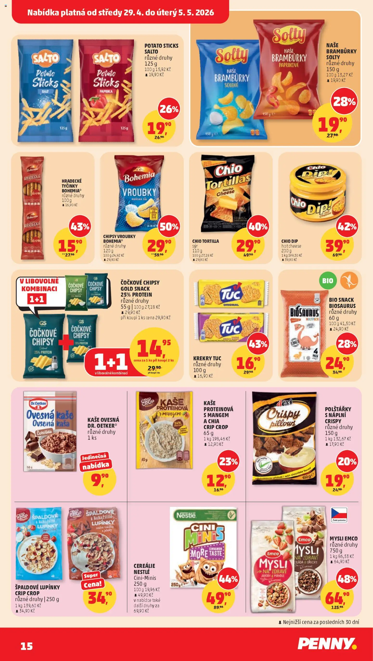 Penny Market leták od 29.04.2026 || 💥 Nezmeškejte TOP nabídky! | Česko