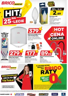 Pogląd oferty "Brico Marché Gazetka" - ważna od 17.12.2025 | Strona: 8 | Produkty: Bateria, Deska do prasowania, Vileda