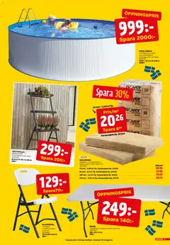 Jem & Fix erbjudanden - Förhandsvisning av reklamblad från butik Jem & Fix aktuell från 22.04.2026 | Sida: 13 | Produkter: Pool, Bord, Topp