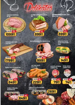 Aman ponuda - pregled Aman kataloga - važi od 07.11.2025 | Strana: 3 | Proizvode: Hot dog, Šunka, Slanina, Kobasica