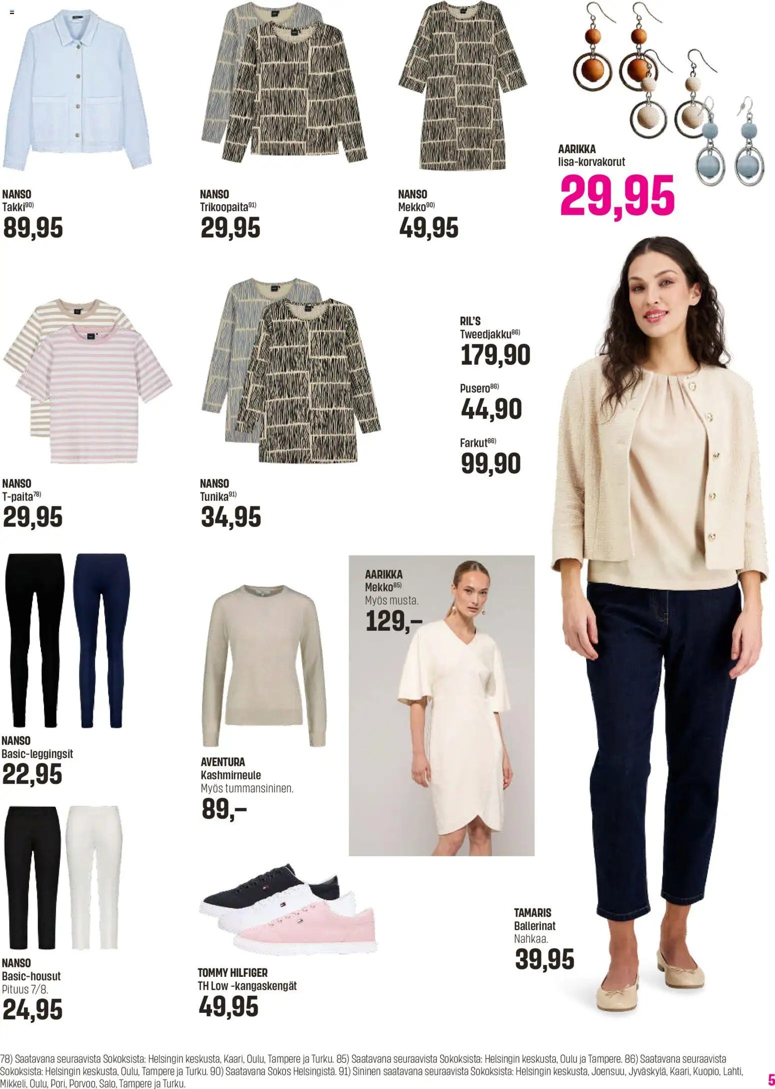 Sokos tarjoukset - Emotion 3plus1 – voimassa 25.03.2026 alkaen | Sivu: 5 | Tuotteet: Pusero, Ballerinat