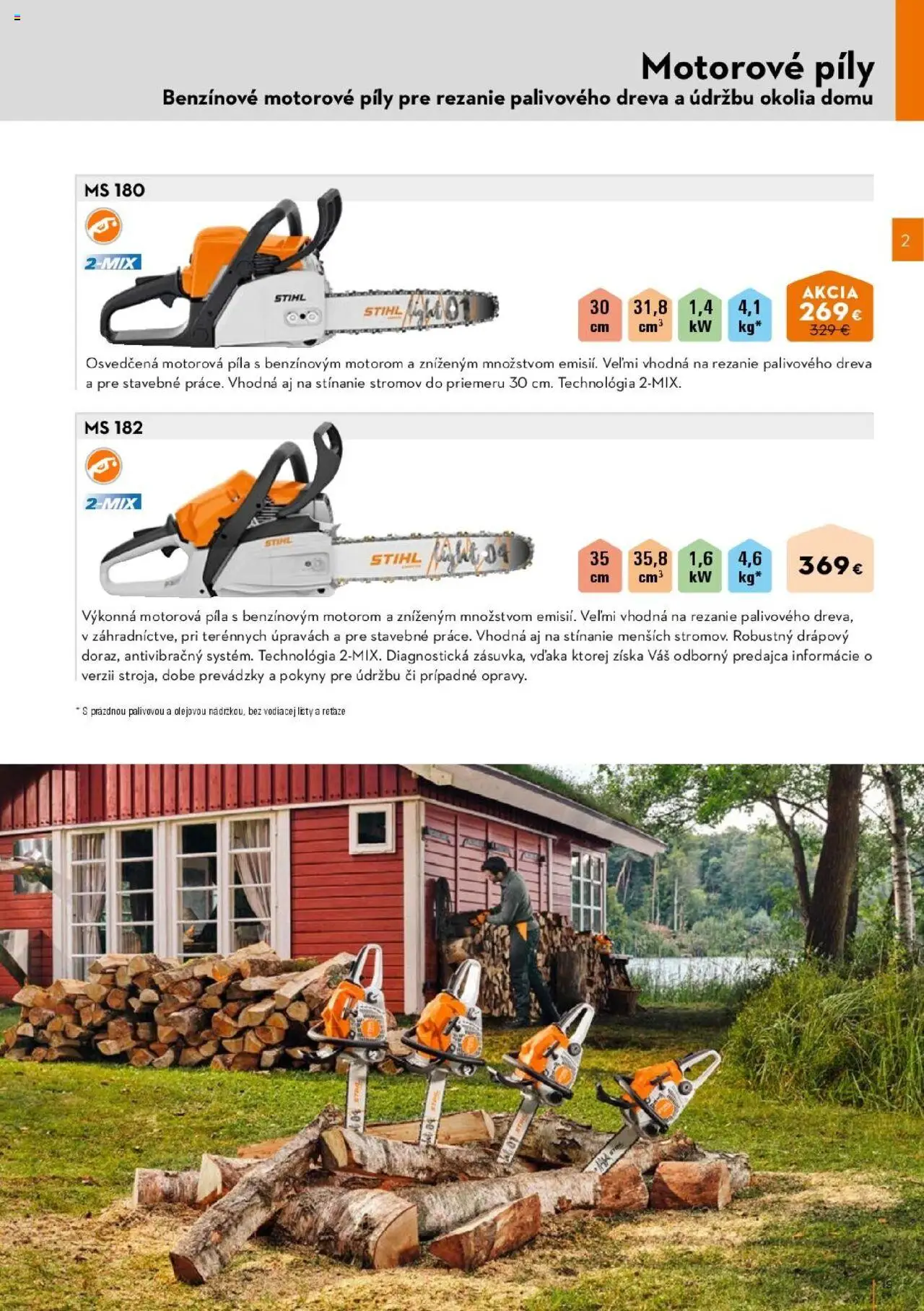 Nové STIHL akcie – leták je platný od 01.04.2025 | Strana: 19 | Produkty: Motorová píla, Píla