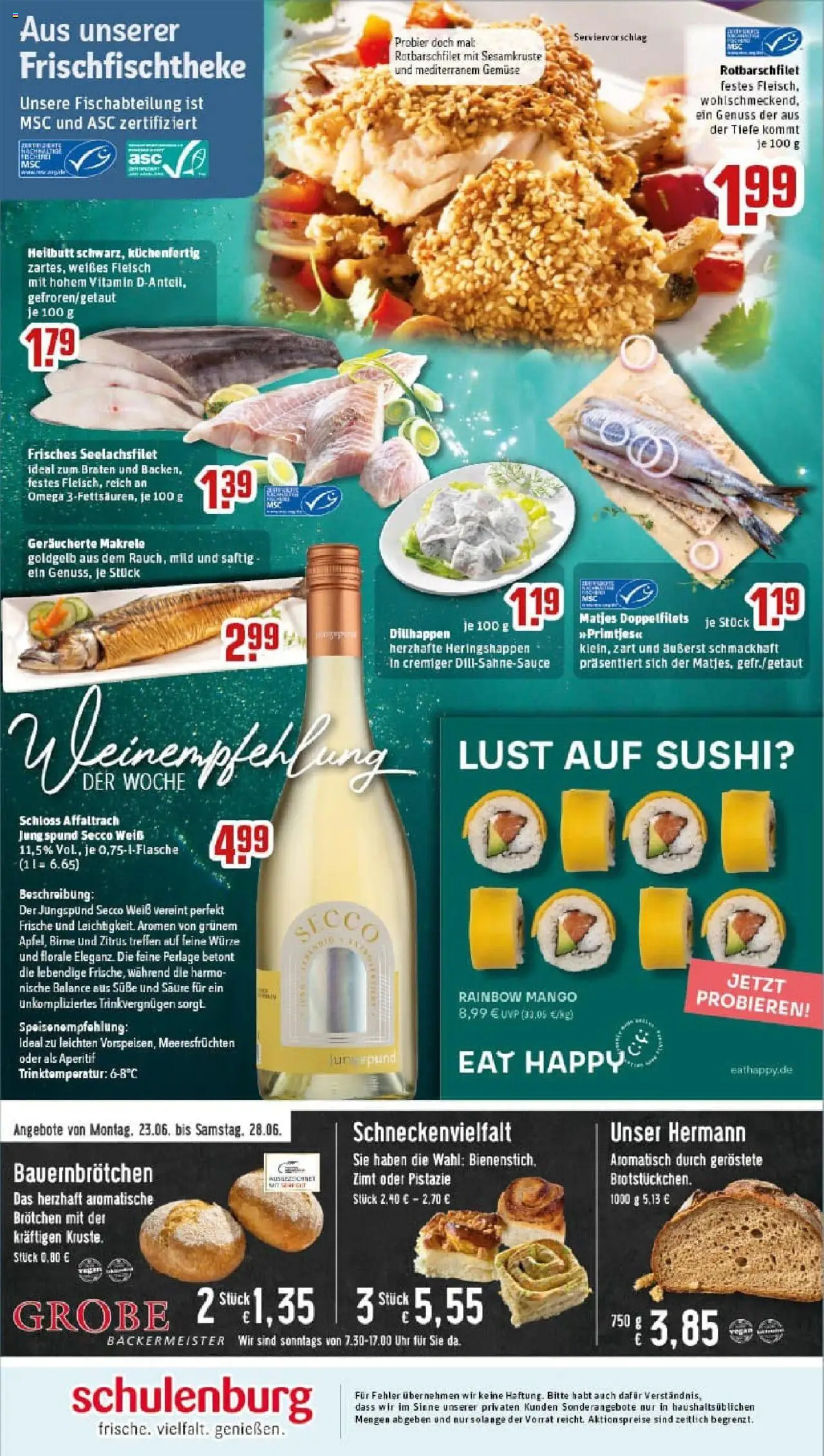Rewe prospekt Dortmund	 - gültig ab dem 22.06.2025 | Seite: 23 | Produkte: Gemüse, Mango, Birne, Uhr