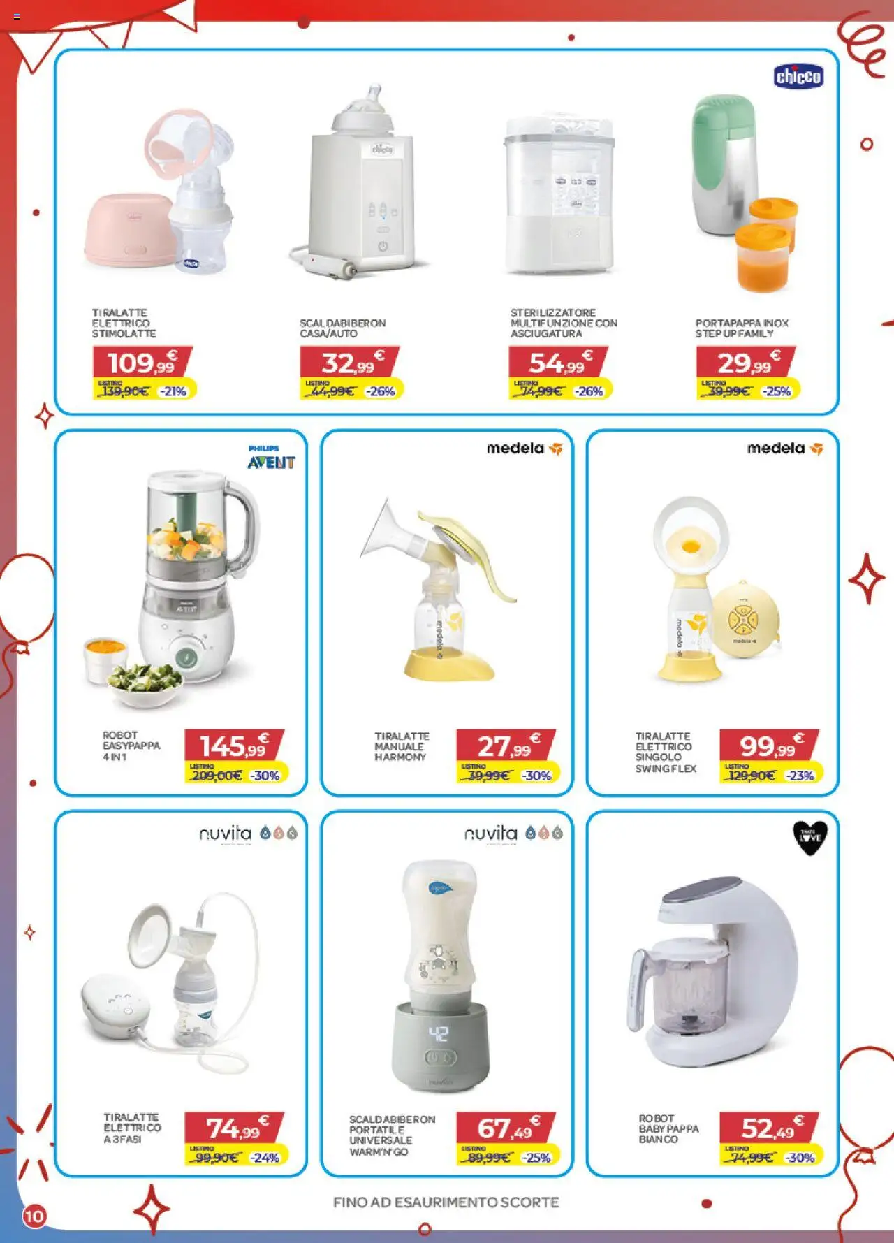 Volantino Bimbo store del 02.10.2025 | Pagina: 10 | Prodotti: Tiralatte, Robot