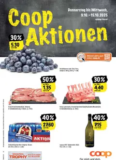 Coop Aktionen ab 09.10.2025 gültig
