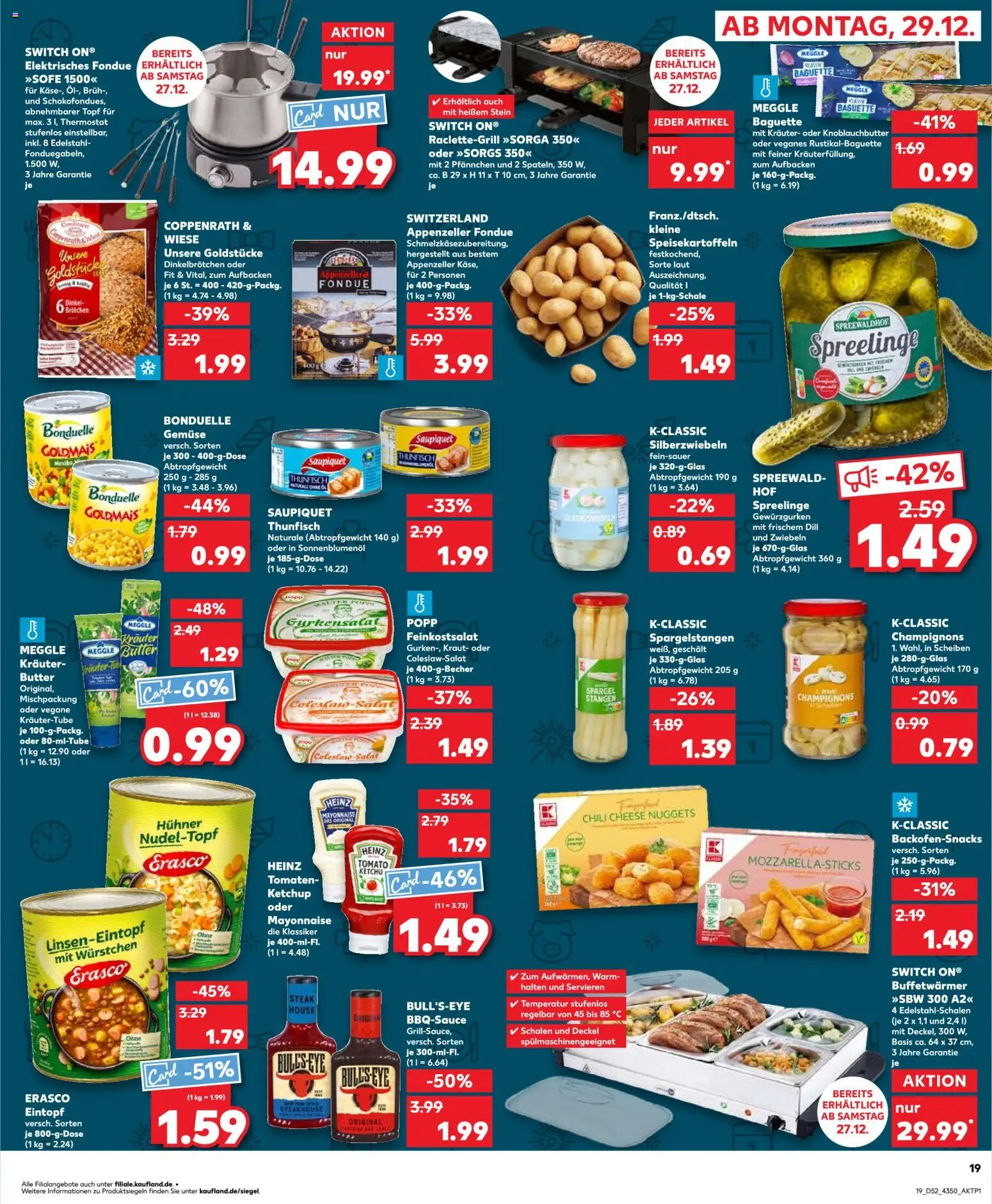 Kaufland prospekt Frankfurt (Oder)	 – gültig ab 27.12.2025 | Seite: 19 | Produkte: Baguette, Tomaten, Mayonnaise, Dill