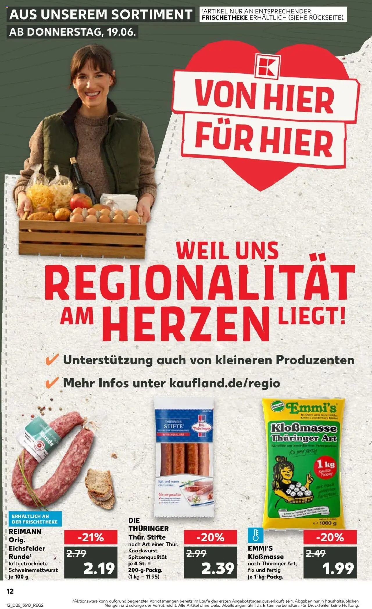 Kaufland prospekt Sömmerda	 - gültig ab dem 22.06.2025 | Seite: 25
