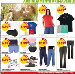 Anteprima del volantino PENNY volantino valido a partire dal 09.04.2026 | Pagina: 19 | Prodotti: Calzini, Boxer, Ciabatte, Occhiali