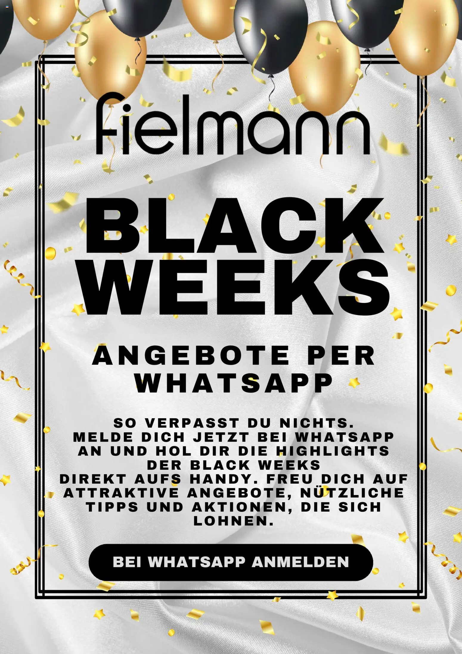 Fielmann - Black Friday - Ankündigung – gültig ab 27.10.2025 | Seite: 1