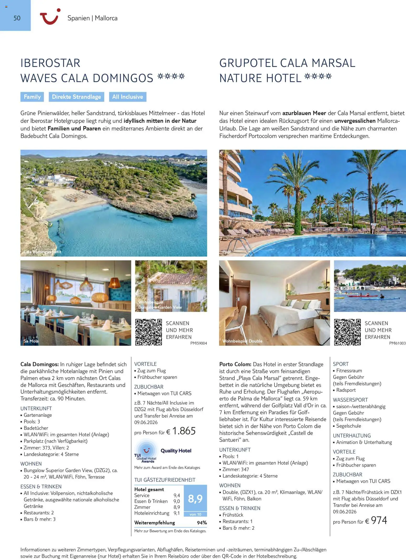 Aida  Südeuropa & Nordafrika 2026/27 – gültig ab 01.01.2026 | Seite: 50 | Produkte: Reis