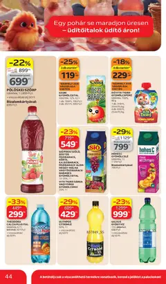Auchan akciós újság - amely érvényes a következő dátumtól: 26.03.2026 | Oldal: 44 | Termékek: Szőlő, Hohes c, Narancs, Multivitamin